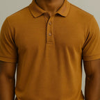 [Leva 5, Paga Só 3!] Camisa Polo Masculina Polirax em Seda Gelo, Poliéster e Spandex + 3 Bermudas e 1 Relógio GRÁTIS