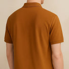 [Leva 5, Paga Só 3!] Camisa Polo Masculina Polirax em Seda Gelo, Poliéster e Spandex + 3 Bermudas e 1 Relógio GRÁTIS