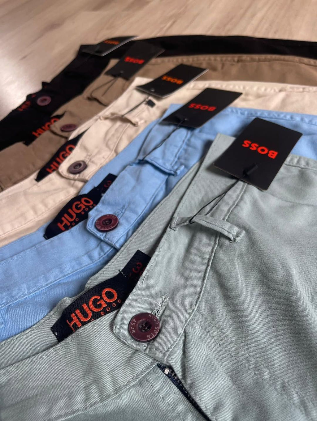 Kit 6 Bermudas de Sarja Masculina - Mescladas - (Promoção de Outubro)!