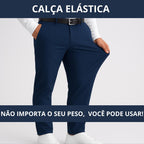 Kit 4 Calças Sociais + Brinde Cinto Social Couro