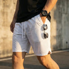 [Leve 6, Pague Só 3!] Bermudas Aero Pro Masculino em Nylon Tecnológico e Mesh Respirável de Ajuste Confortável com Ventilação Otimizada + BRINDES