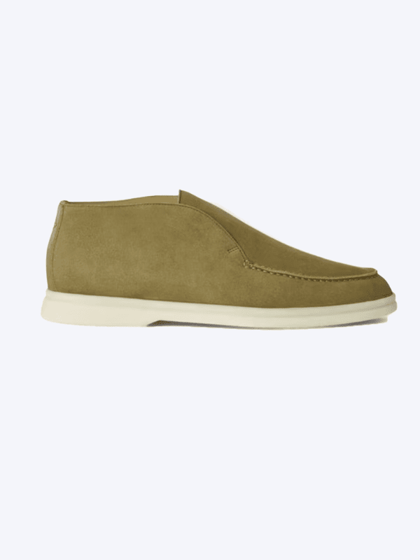 Mocassim Elegance Masculino Grifo Verde Oliva